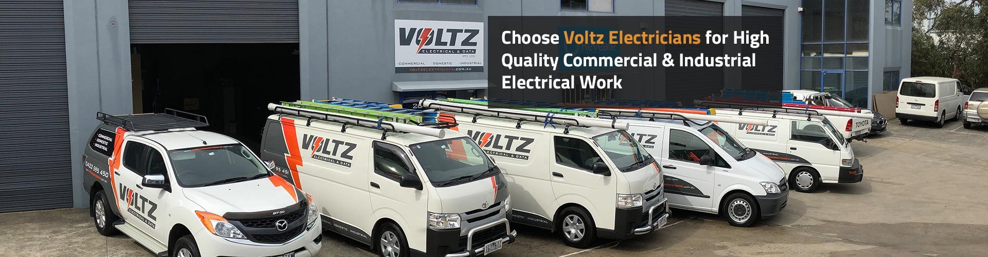 Choose Voltz Electricians for High Quality Commercial & Industrial Electrical Work